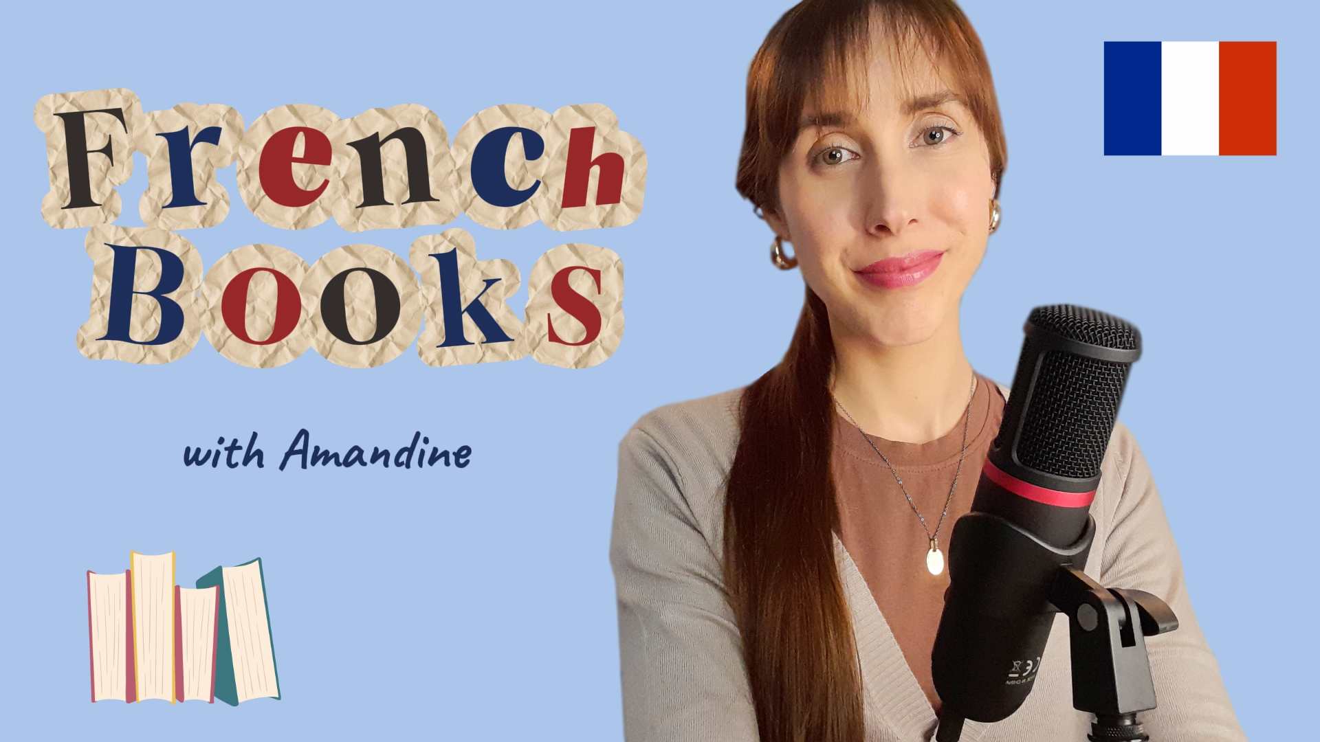 french books with amandine miniature 2