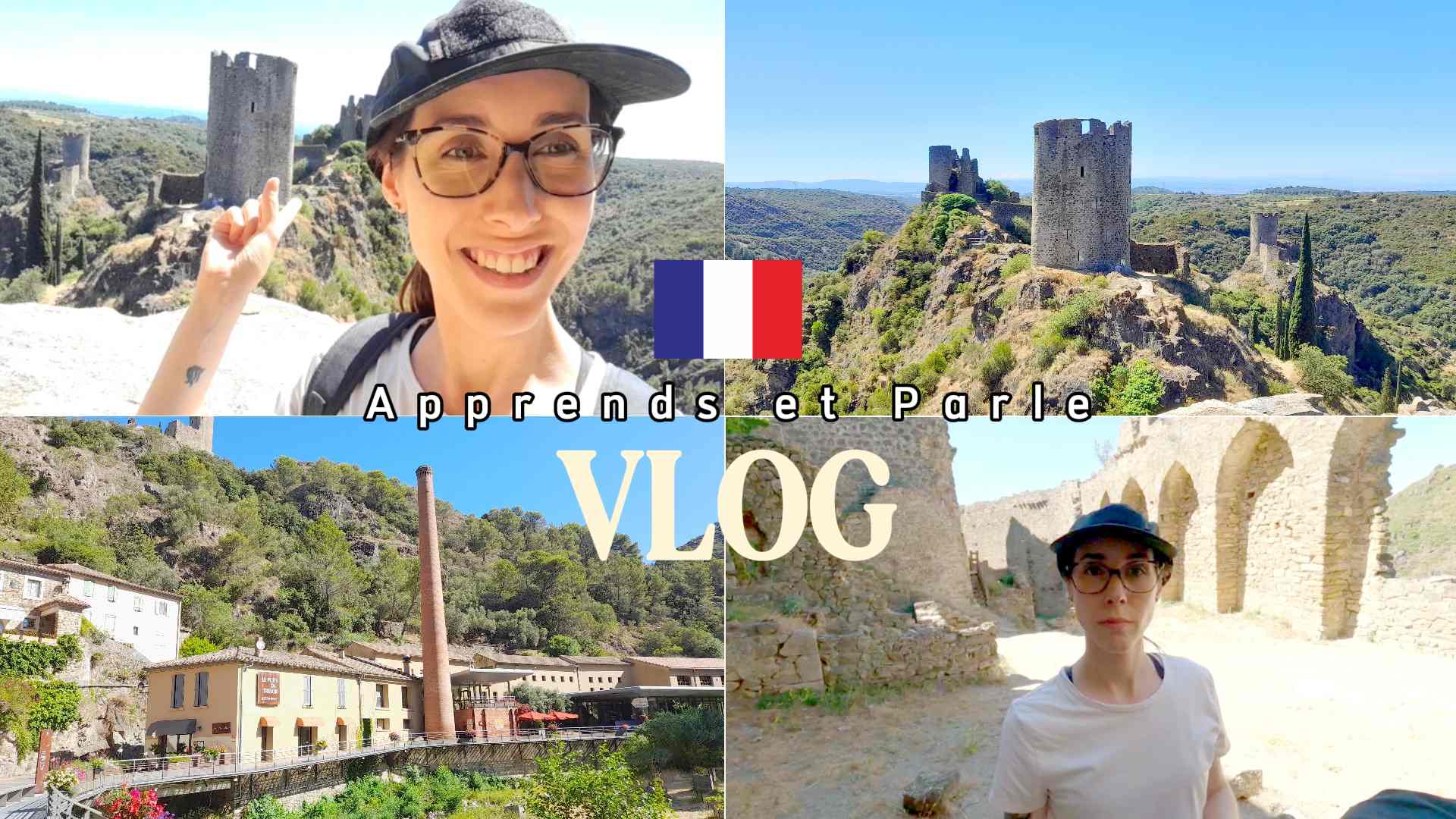 miniature vlog chateaux lastours france